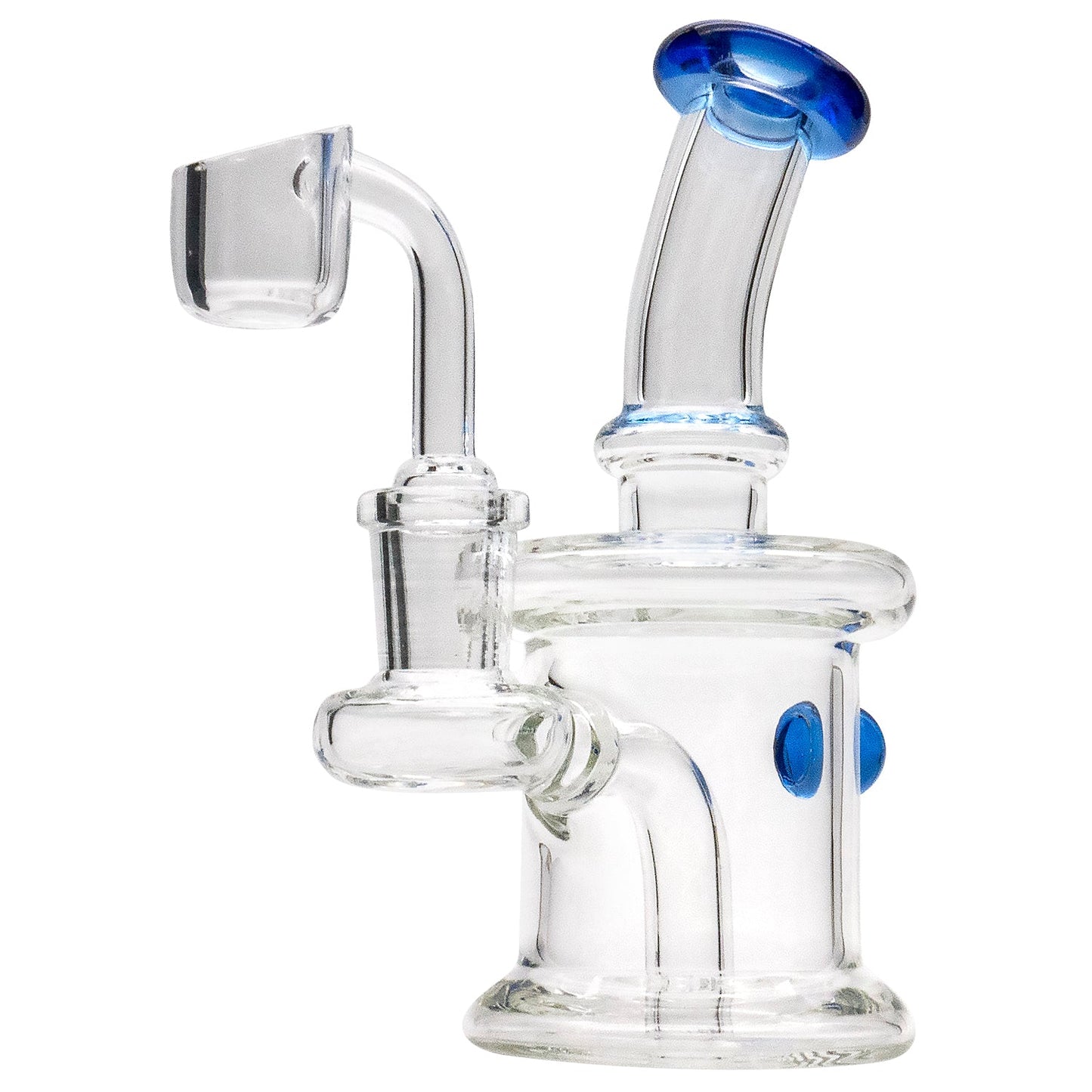 5.5" Barrel Dab Rig Front Right