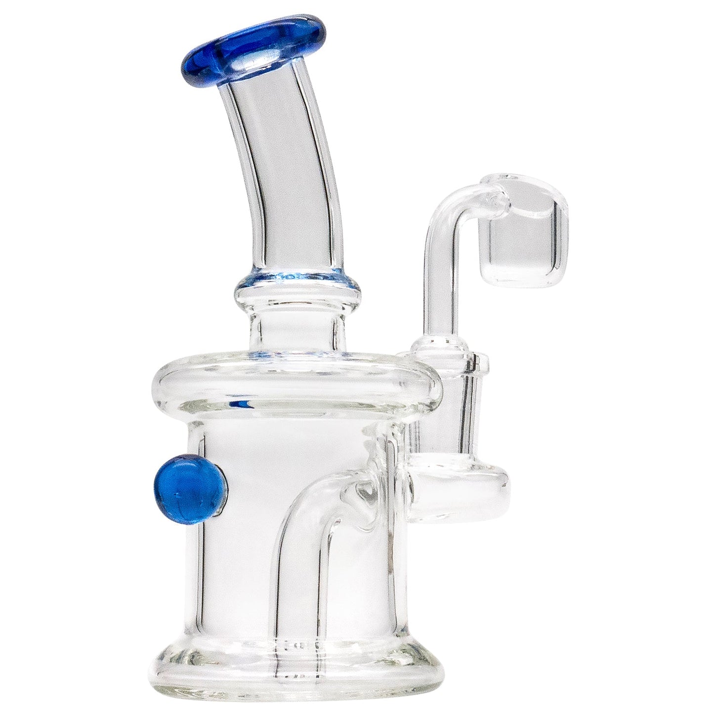 5.5" Barrel Dab Rig Back Left
