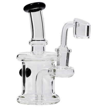 5.5" Barrel Dab Rig Black