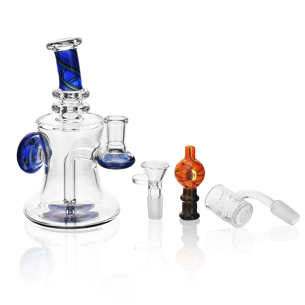 High Society 7.5" Astara Premium Wig Wag Concentrate Rig