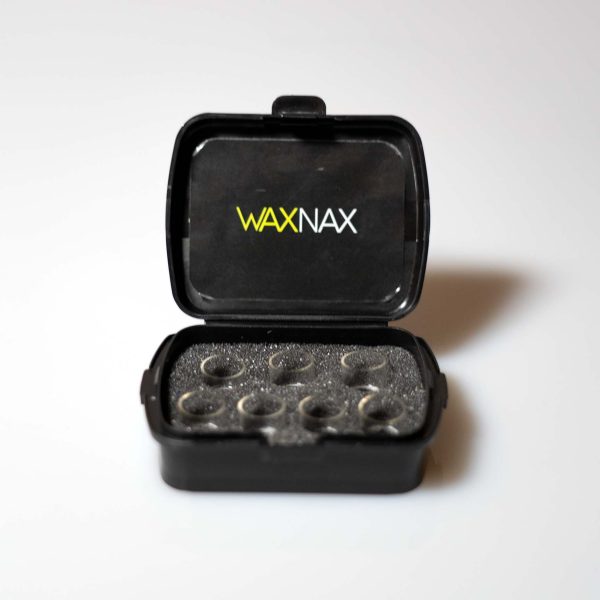 waxnax marijuana vaping accessories 7 pack black